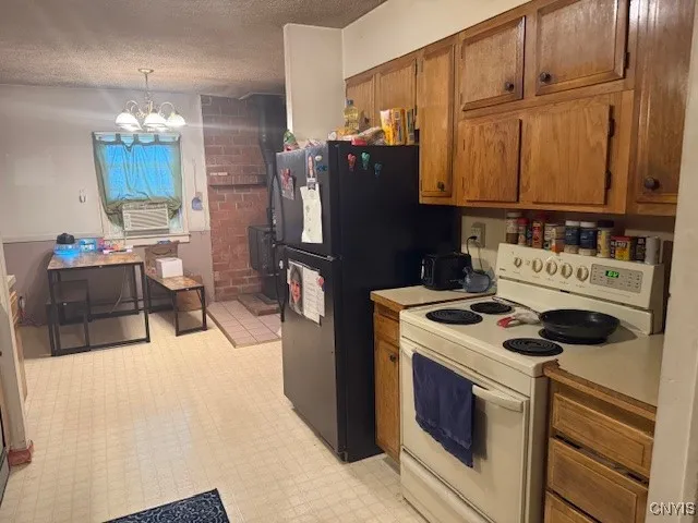 Kitchen with an 