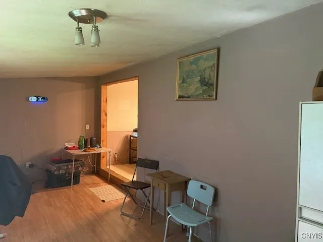 Backroom area.