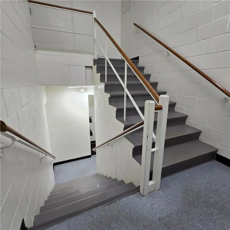 Front Stairwell From East Main St. Entrance