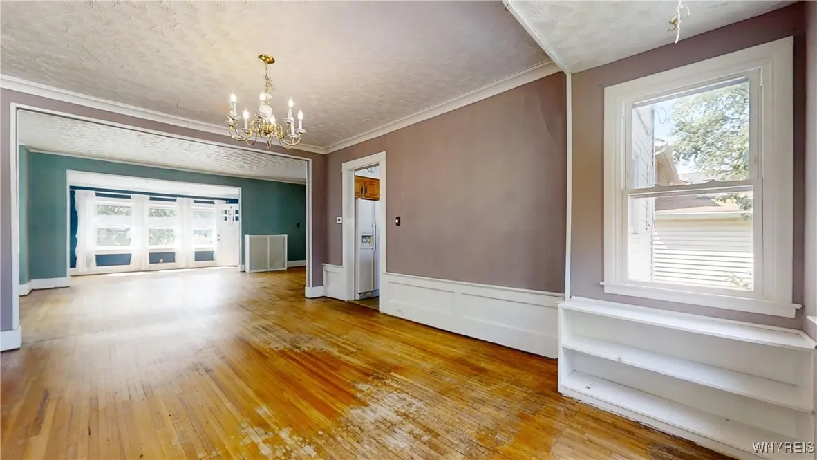1st floor view from dining room
