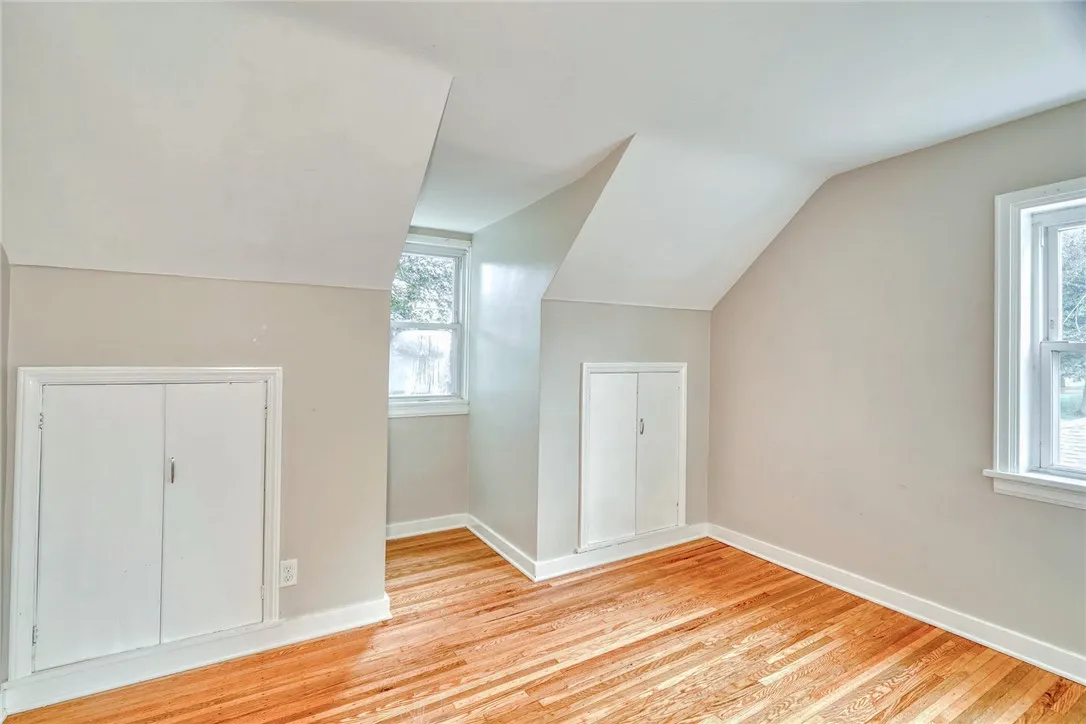 Front of bedroom 2.  Easily made into 3rd bedroom.