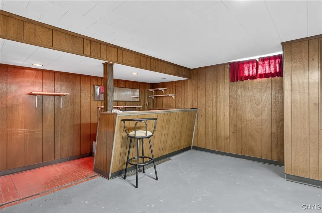 Basement rec area
