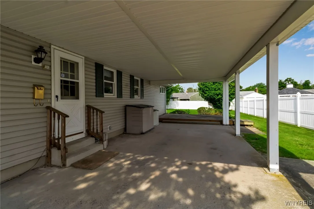 Large Carport and Rear Deck