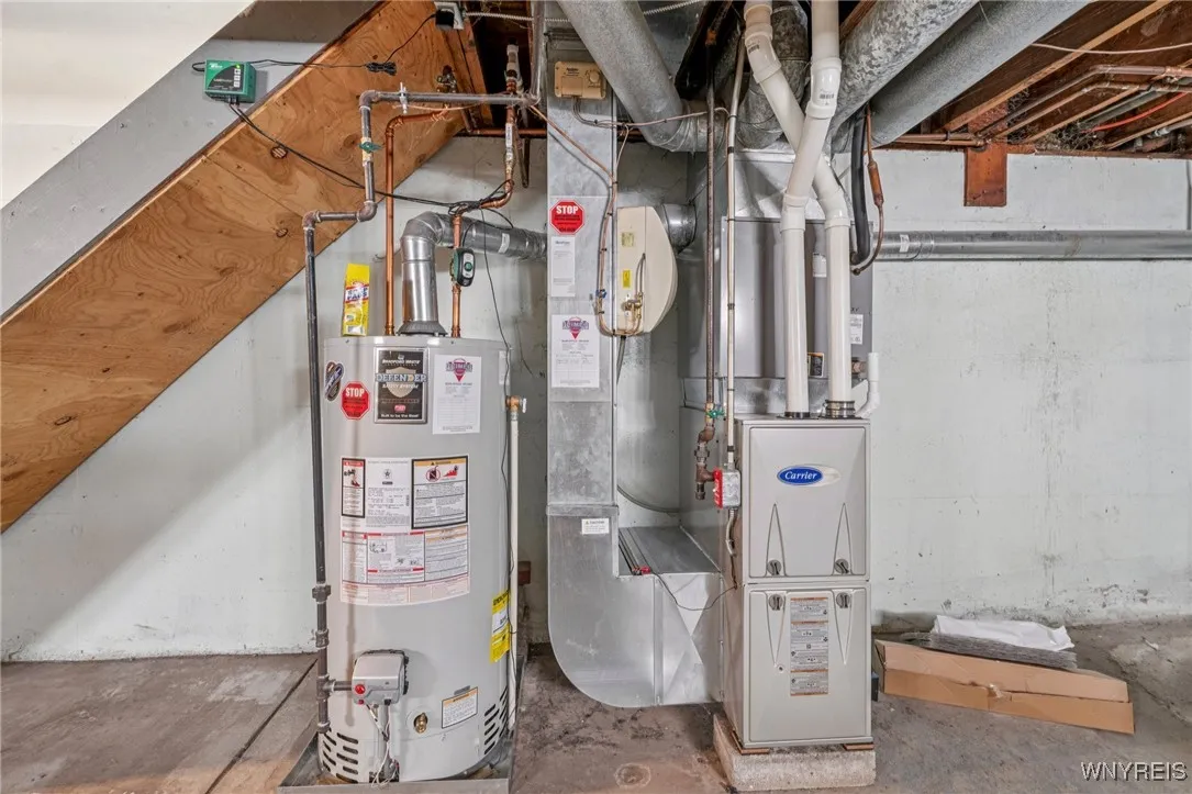 Right unit basement newer mechanics