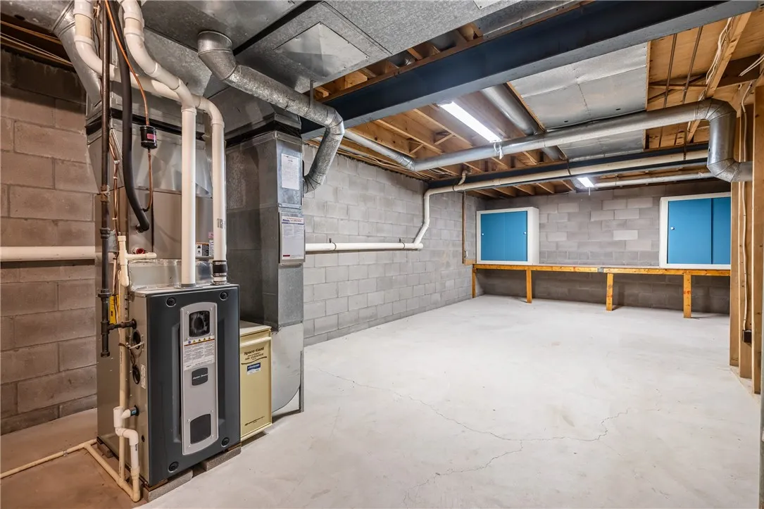 Spacious lower level!