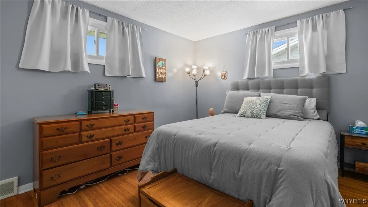 Hardwoods in bedrooms