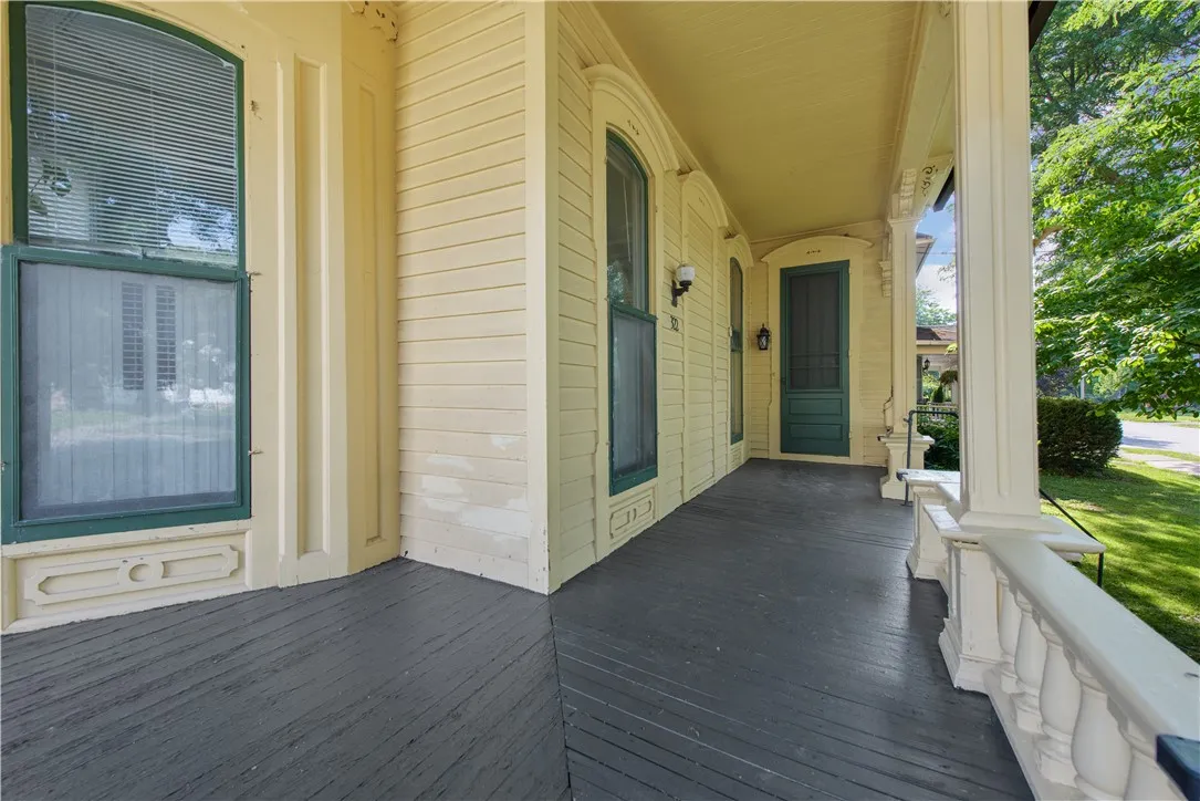Lovely Porch!  Just add the Porch Swing