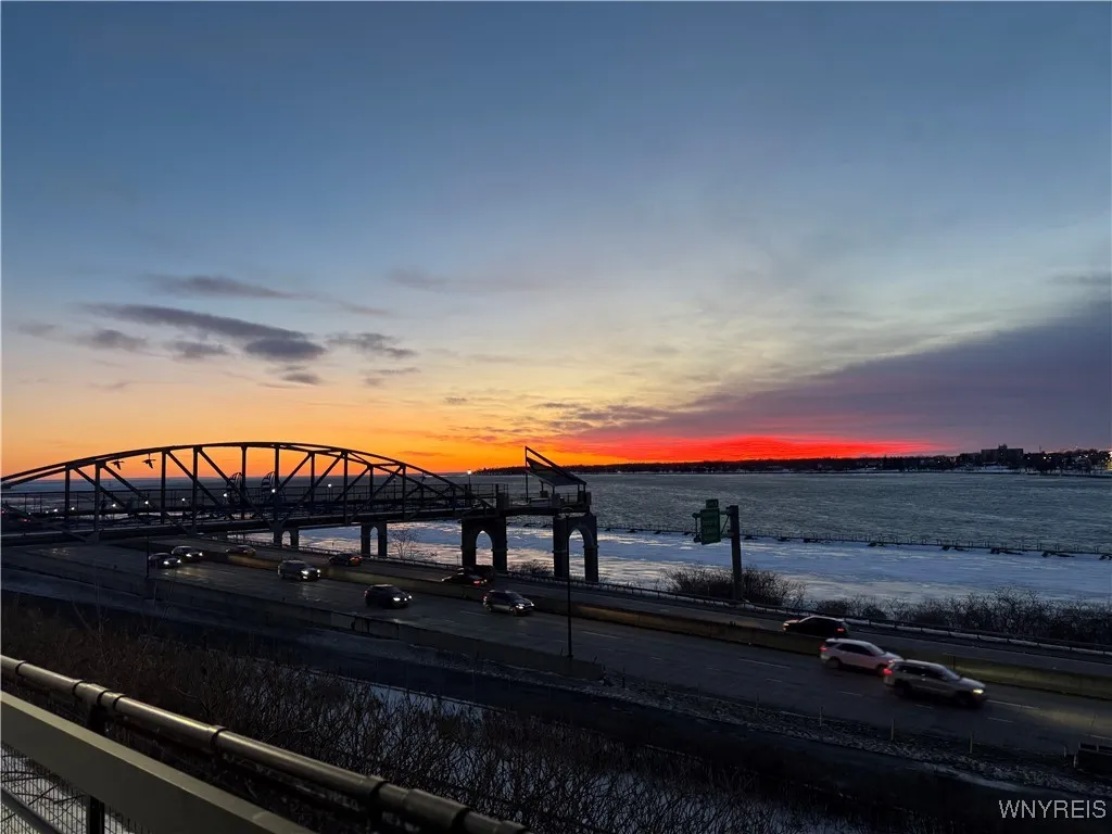 Sunset over the Niagara River