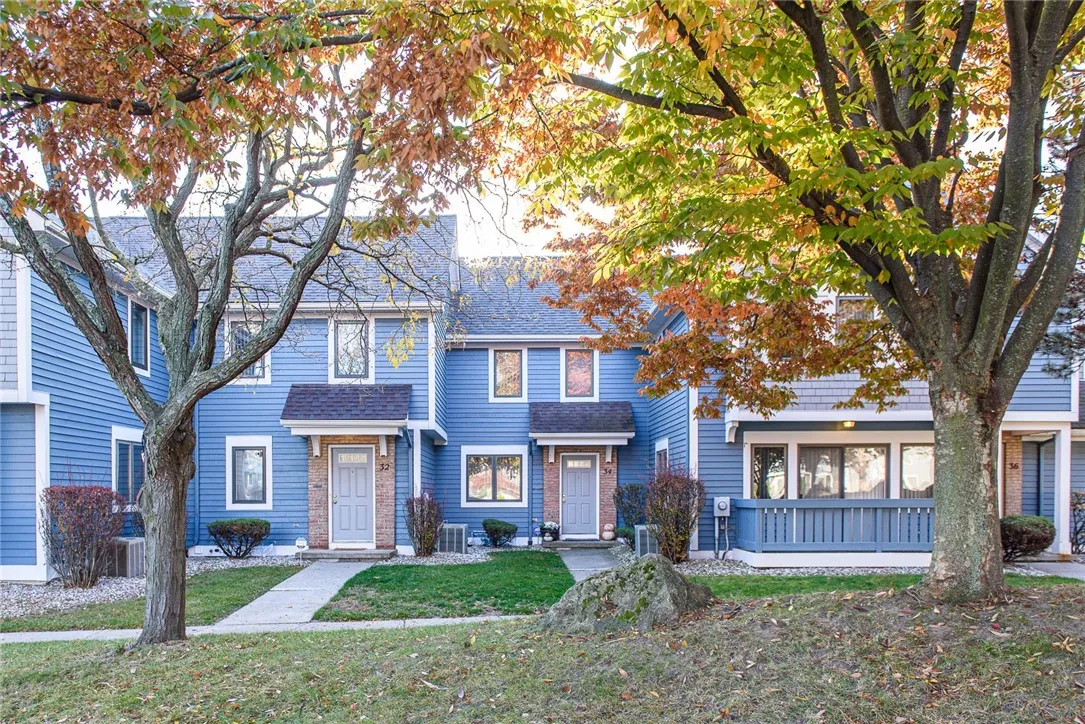 Typical townhome exterior at Corn Hill Townhouses & Apartments