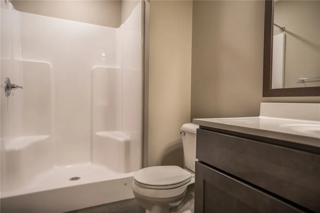 Typical ensuite primary Bath with step-in shower