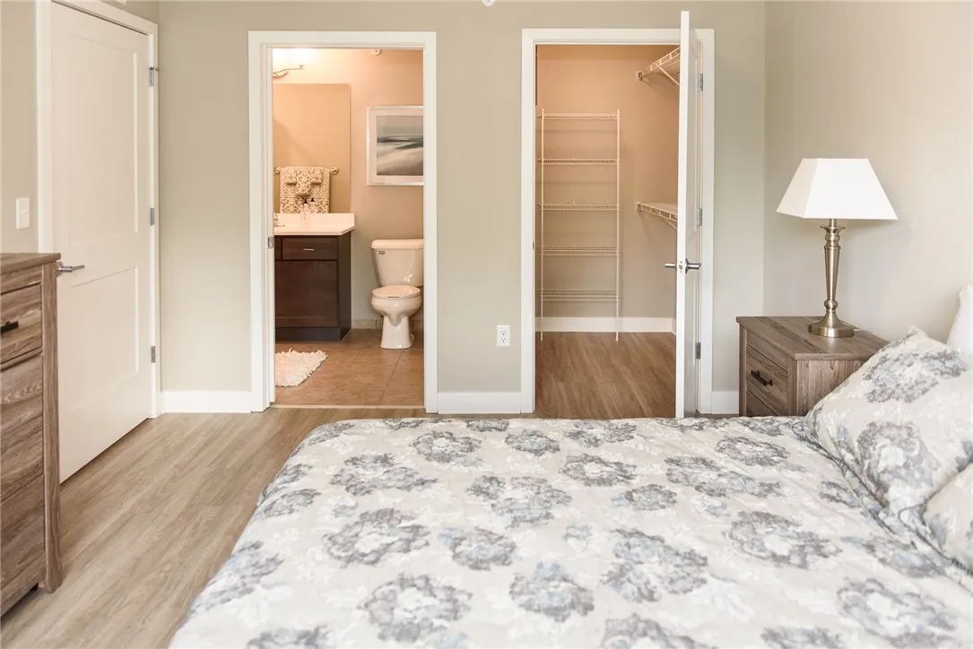Typical Primary Bedroom with ensuite bathroom and walk-in closet