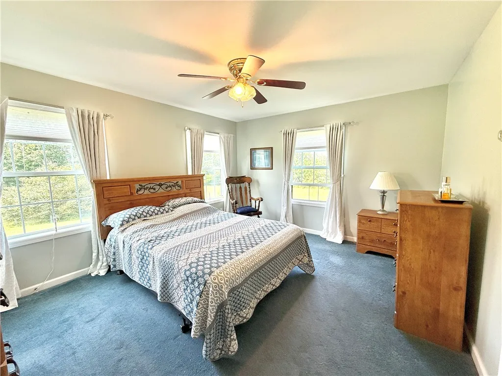 Primary bedroom suite...