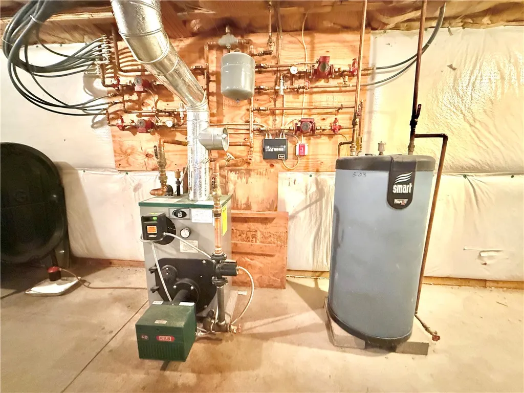 Boiler and water tank