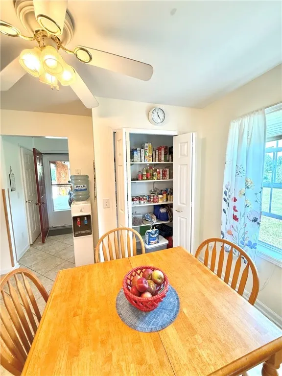 Nice large pantry for food stuffs.