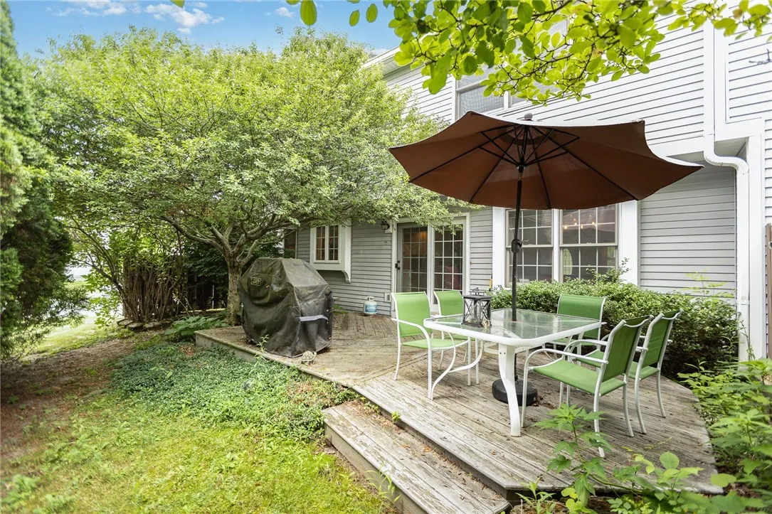 Private Rear Deck