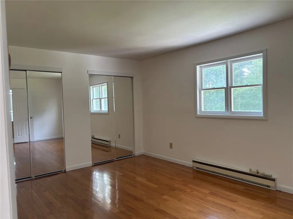 Primary bedroom  leads directly to bathroom