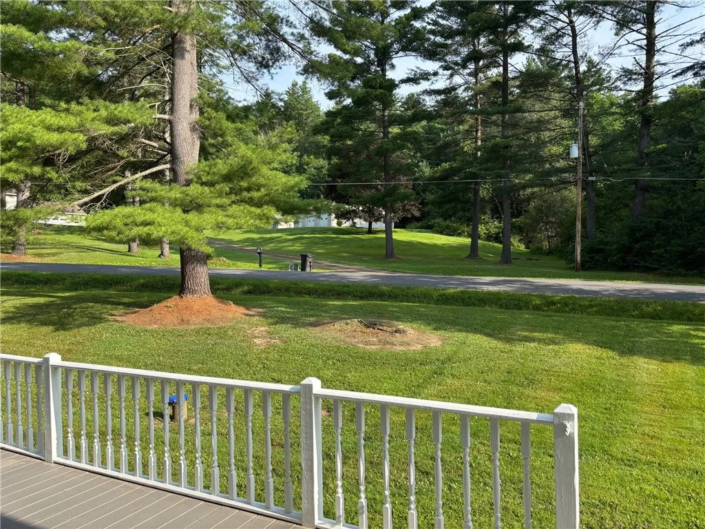 view from front door