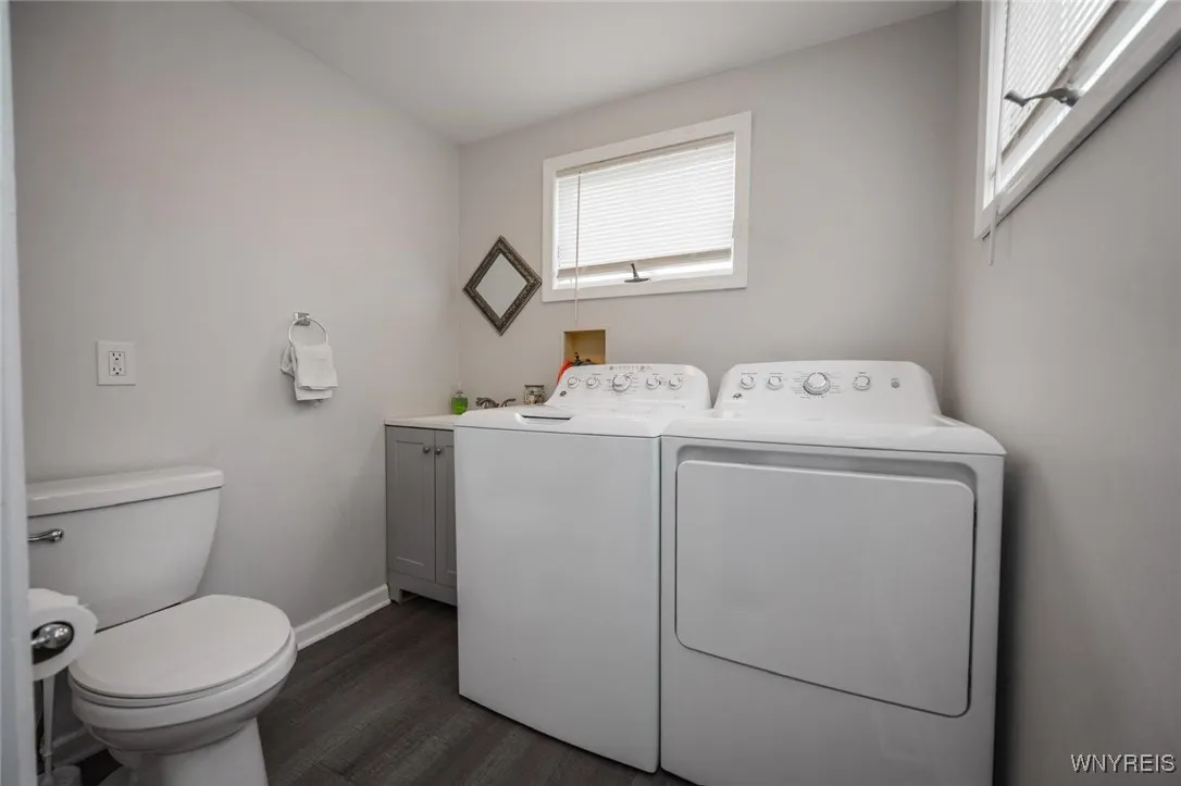 1st floor bath and laundry