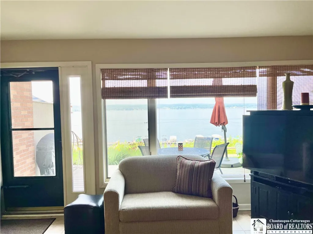 view from the living room