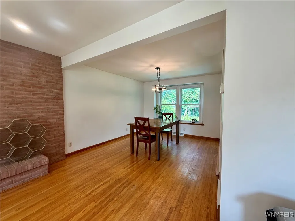 View of Formal dining room from the Living  Room