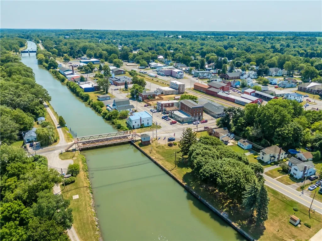 GASPORT IS ON THE PICTURQUES ERIE CANAL
