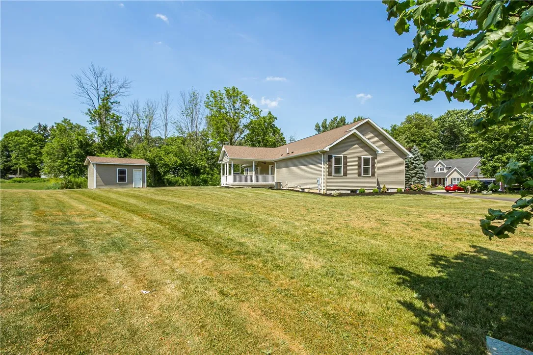SPACIOUS BACKYARD WITH SHED