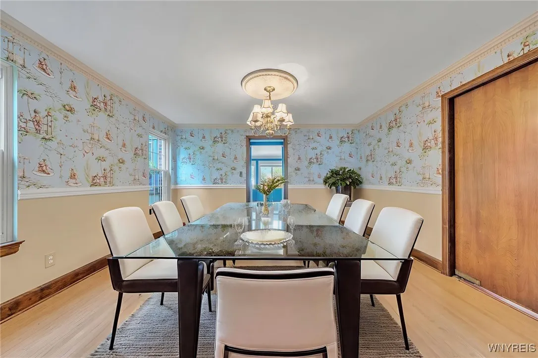 Dining Room virtually statged