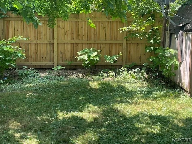 Fenced Yard