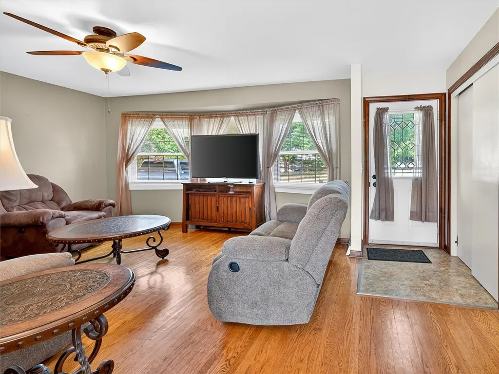 Front door to Living Room
