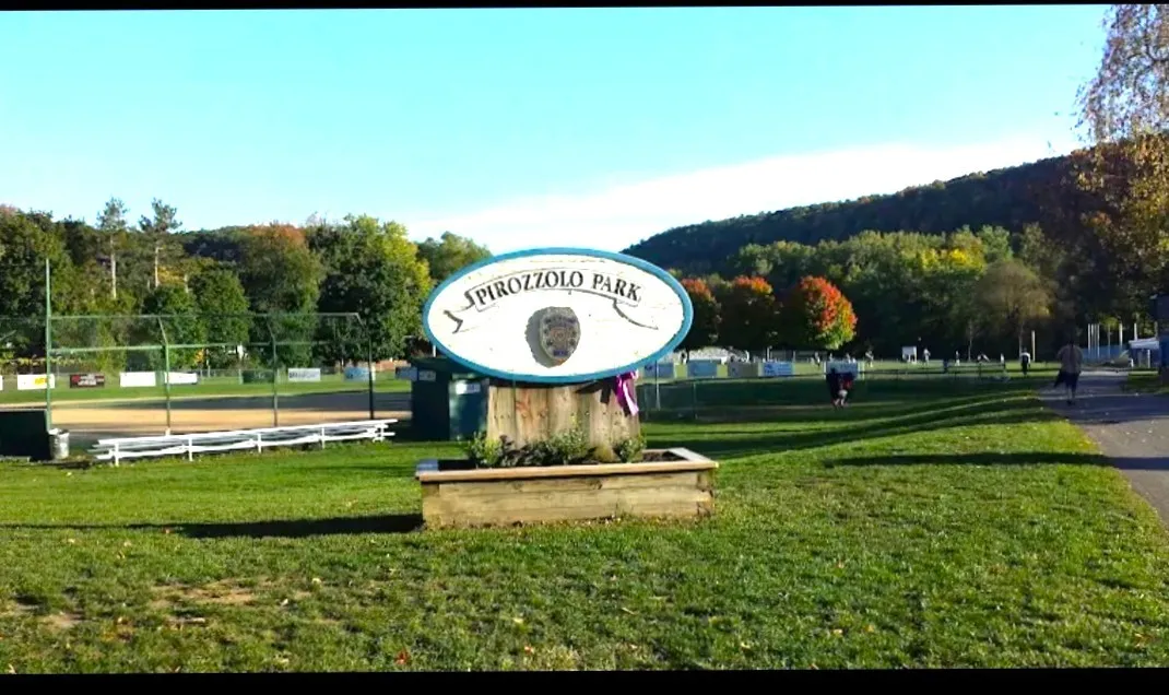 Town park just down the street.
