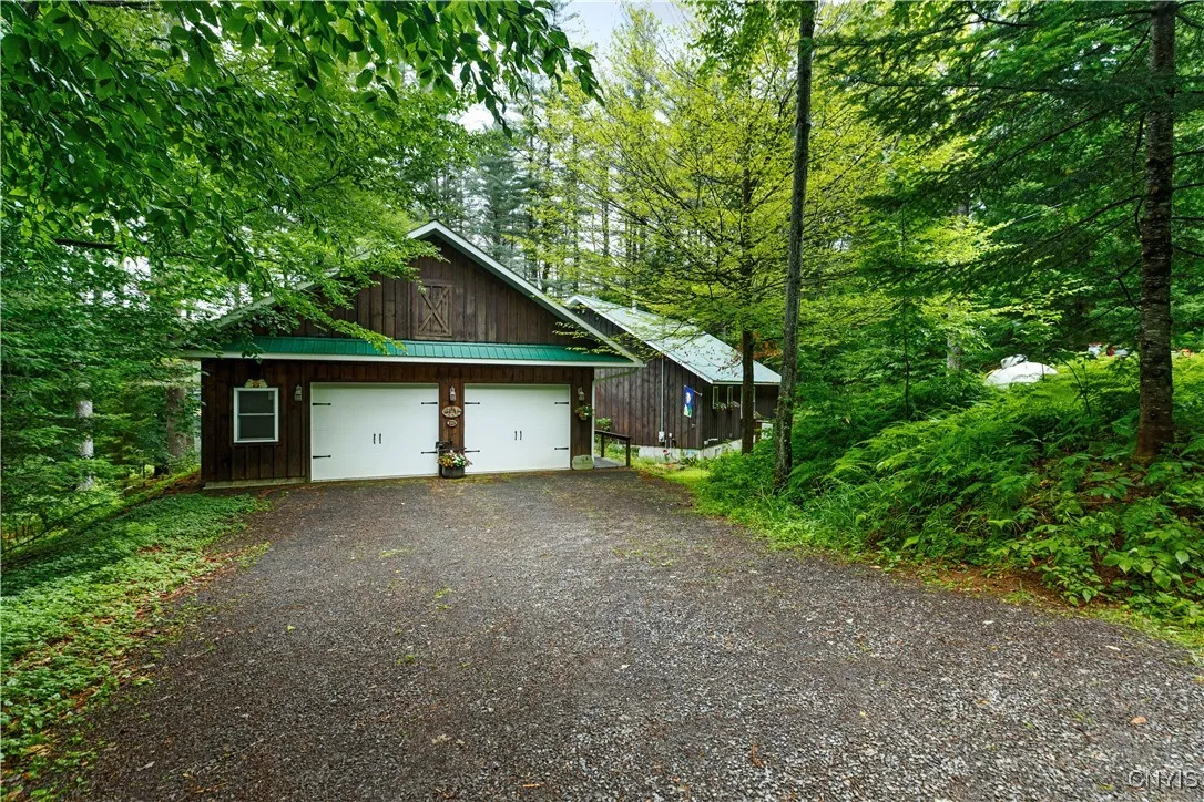 2.5 Stall Garage With Stairs to Upper Storage