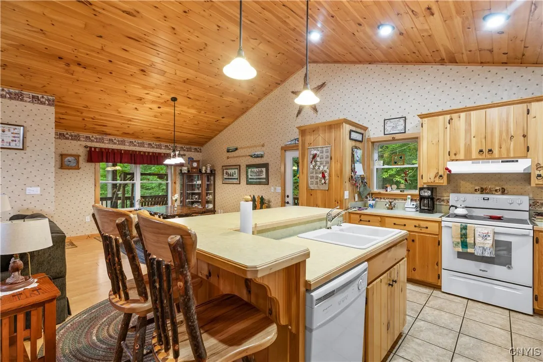 Great Workspace Open To The Main Living Areas.