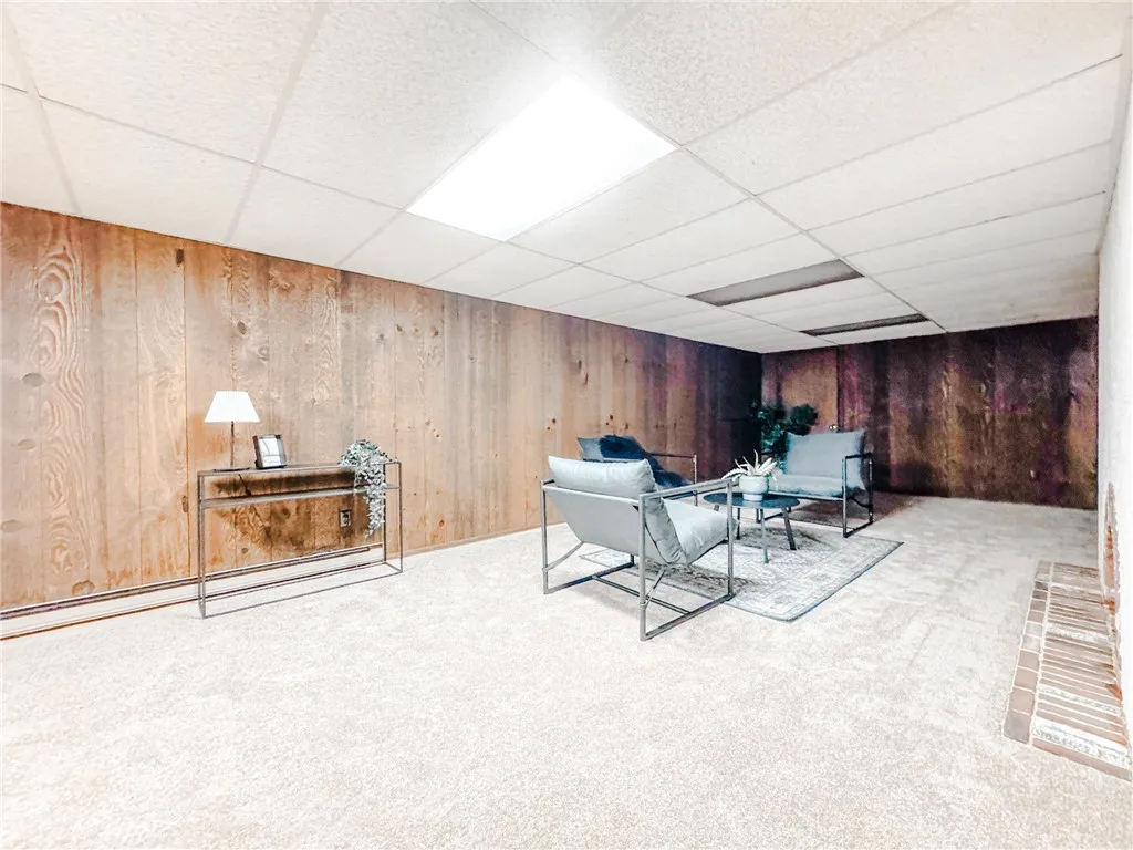 There is much below-grade potentional in this wonderful home.