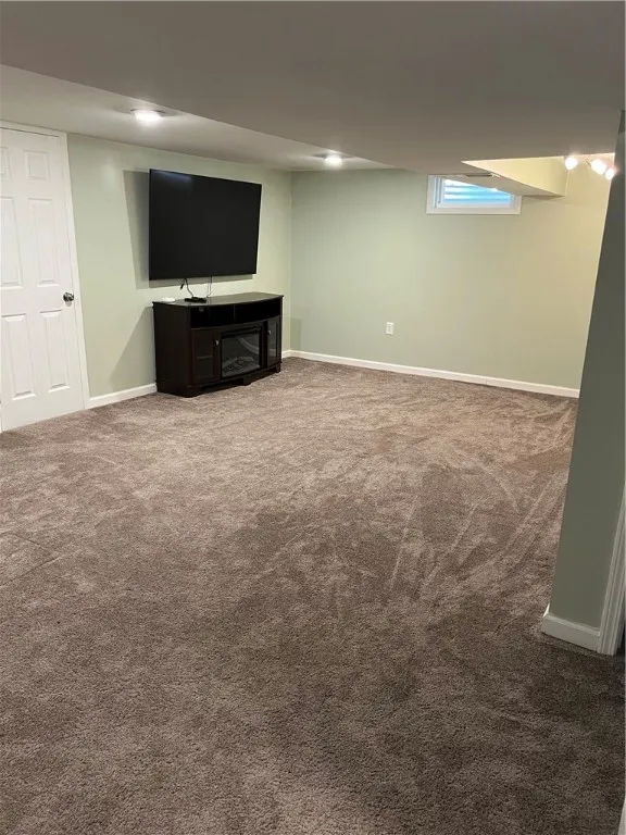 Lower level family room