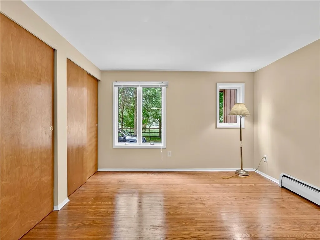 1st floor bedroom with two closets. Optional firsrt floor home office