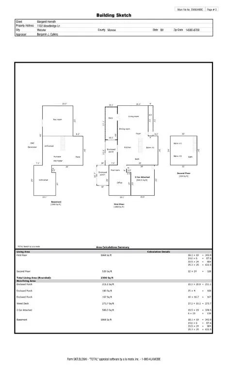 1132 Woodbridge Lane, Webster, New York 14580, Webster, New York 14580, 3 Bedrooms Bedrooms, 12 Rooms Rooms,2 BathroomsBathrooms,Residential,For Sale,1132 Woodbridge Lane, Webster, New York 14580,R1621381