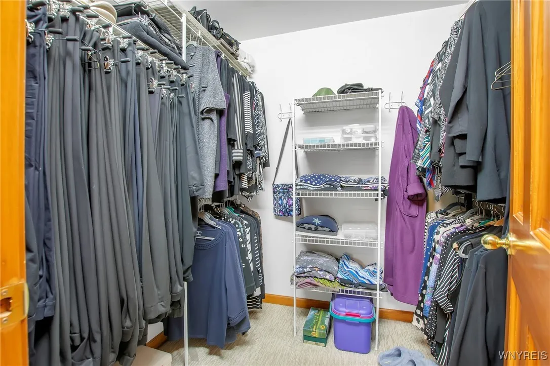 large walk in closet