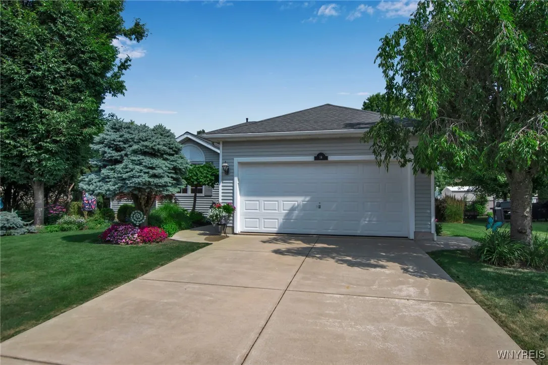 Concrete driveway for extra parking