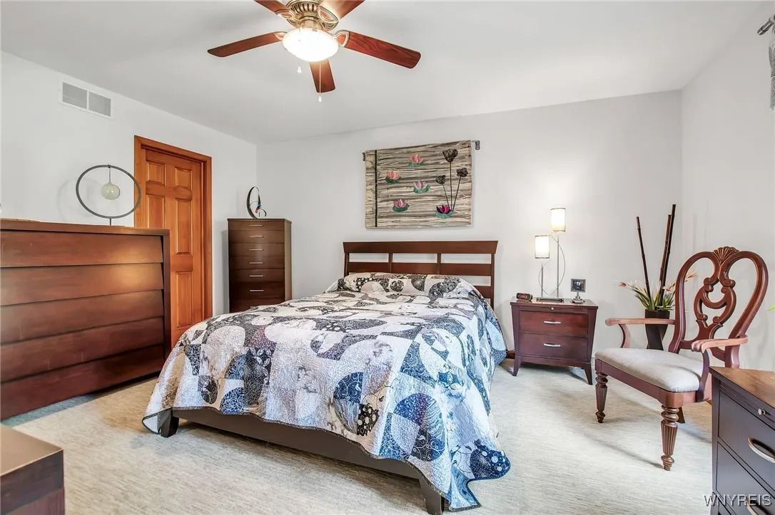 another view of primary bedroom