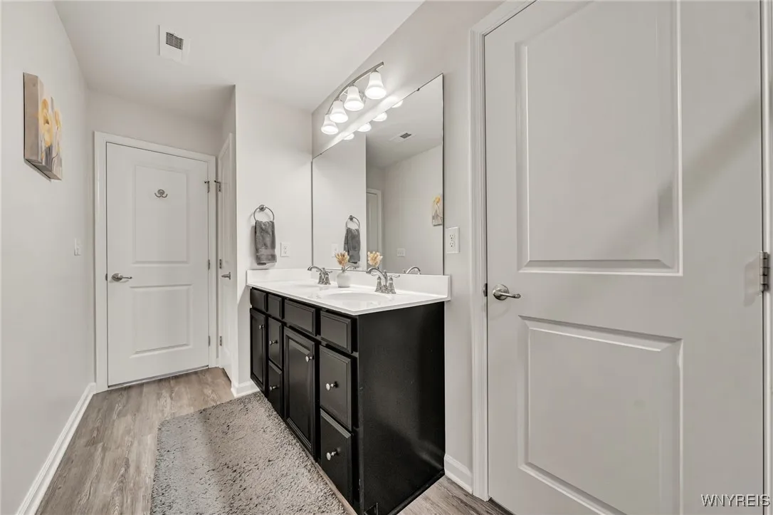 Primary Bath- Double Sink Vanity