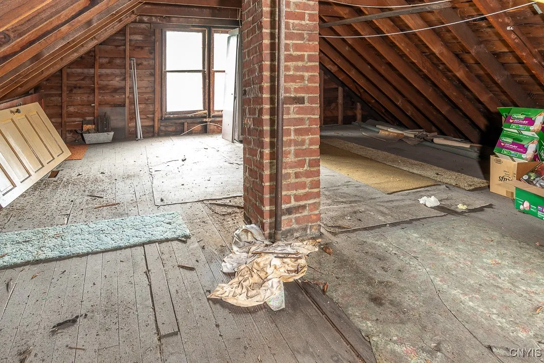 Large Storage Attic with Windows