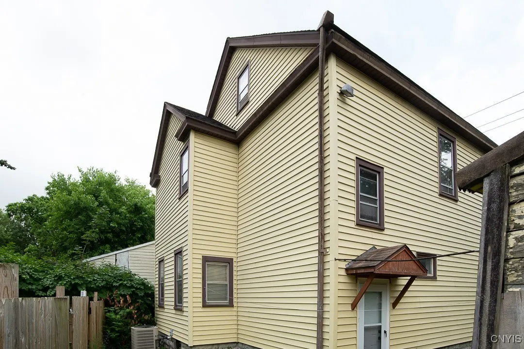 Side Door with Weather Cover & Storm Door
