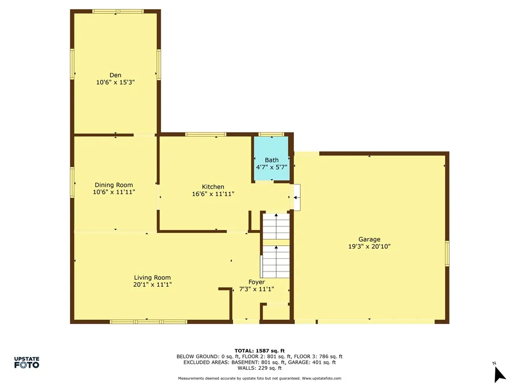 BASEMENT IS UNFINISHED W/ LAUNDRY AND WORKSHOP AREA
