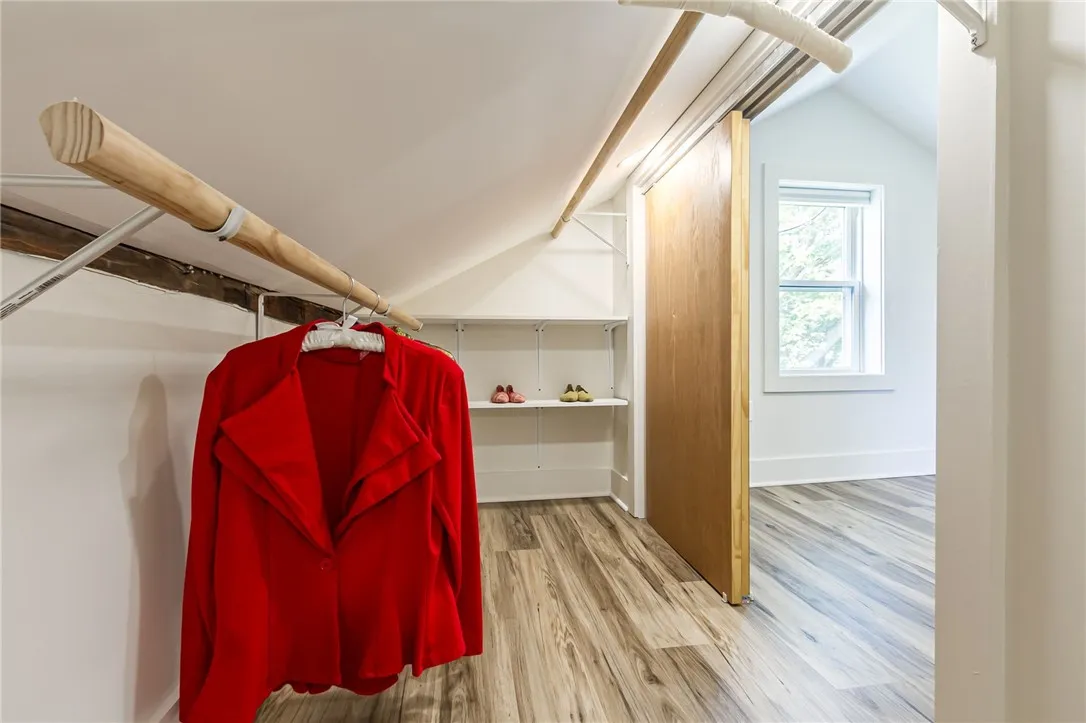 Huge storage closet in finishe 2nd floor