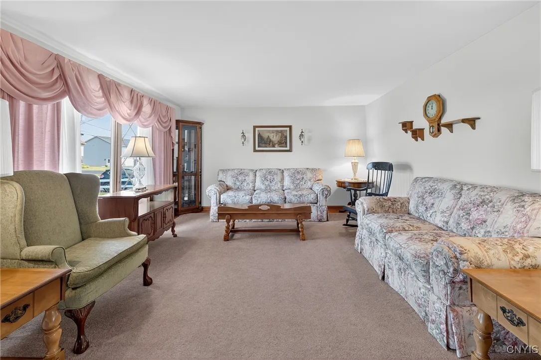 Expansive living room