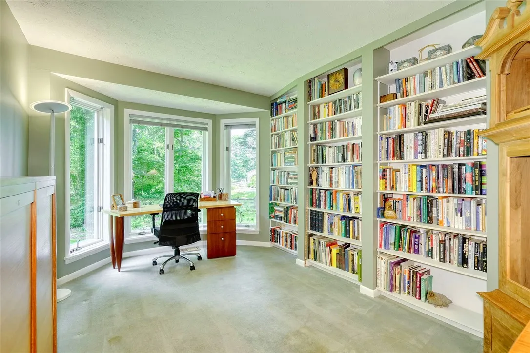 office/den on main floor—could be 5th bedroom.