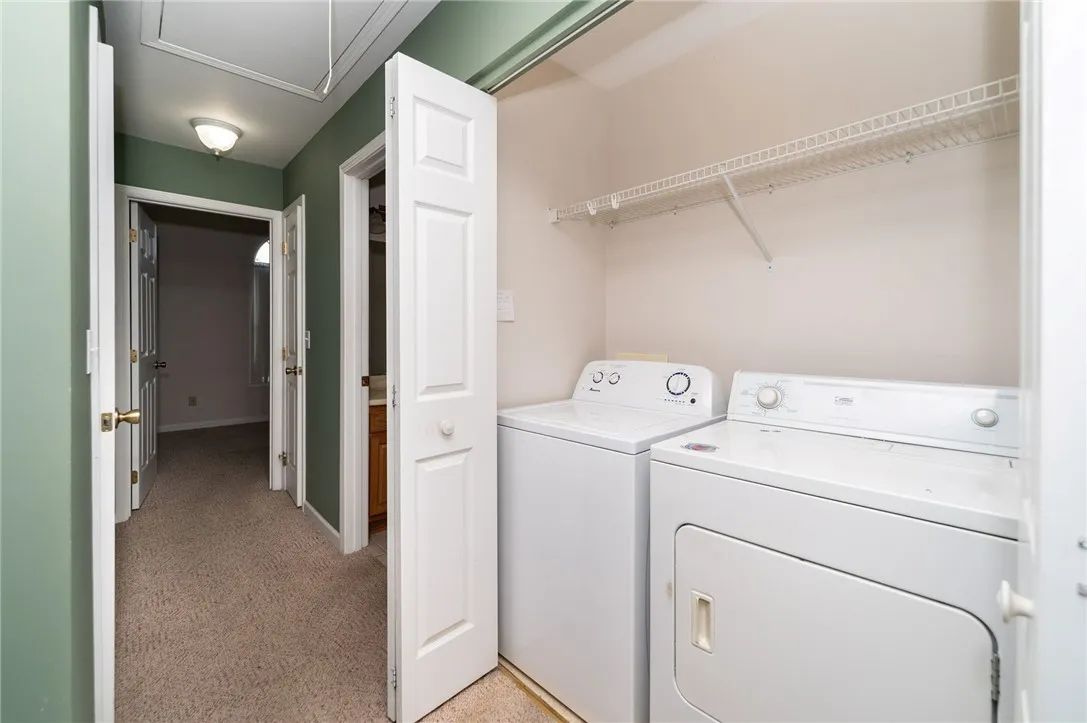 Laundry area