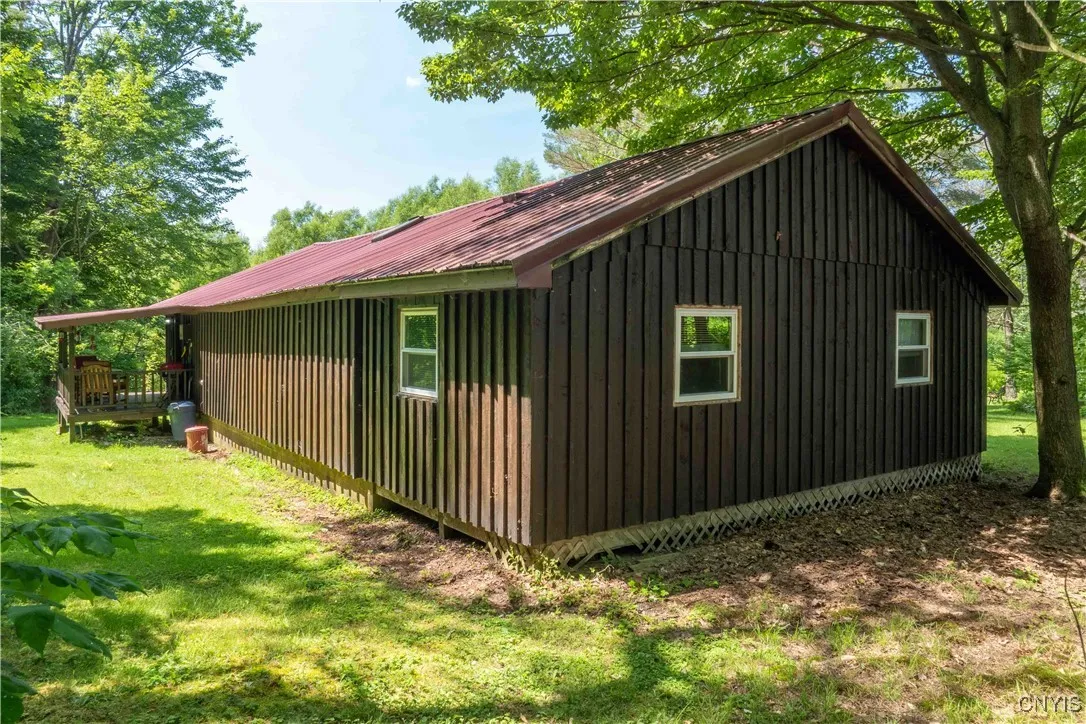 Back and side of home
