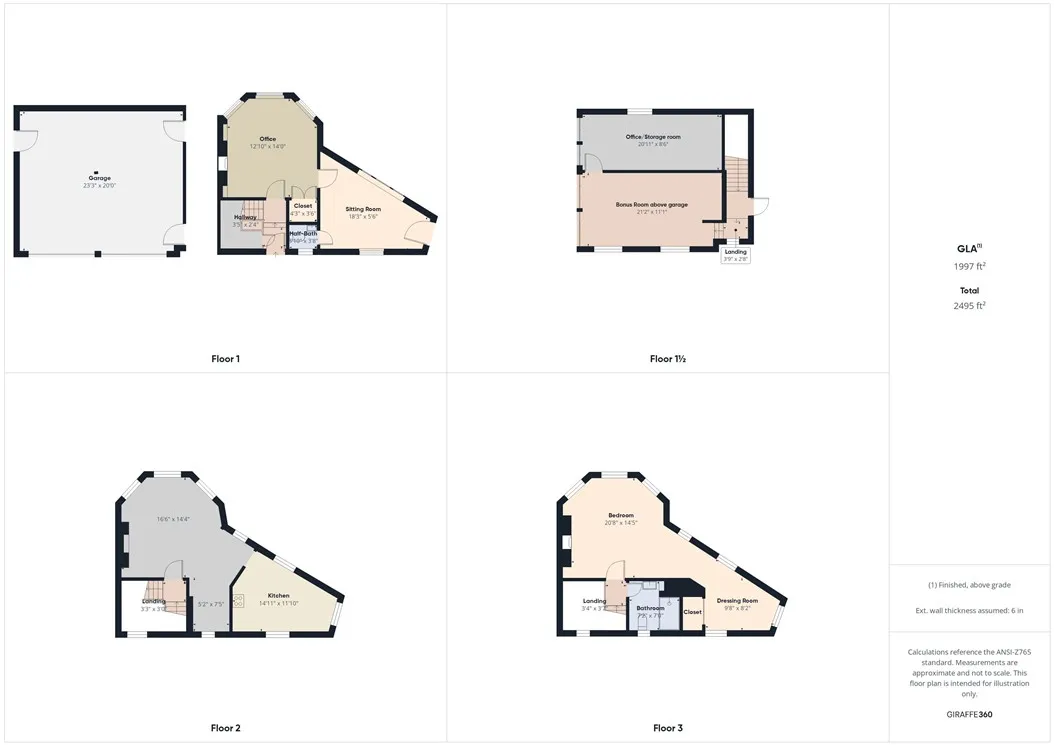 Floor plan-all areas