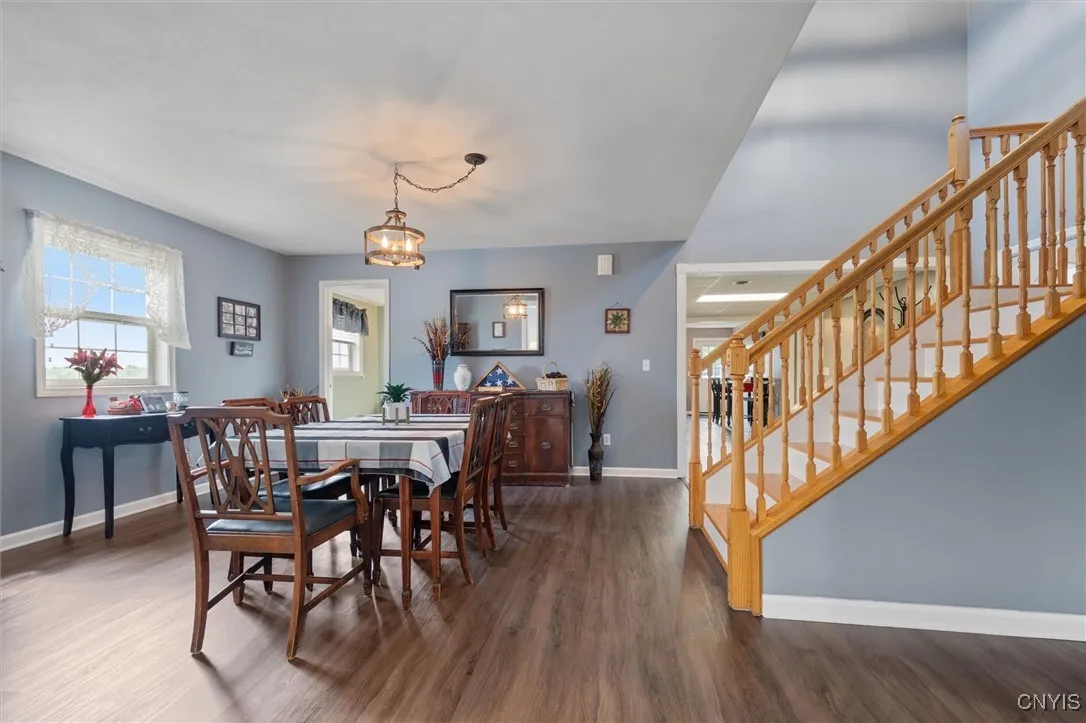 Formal dining area
